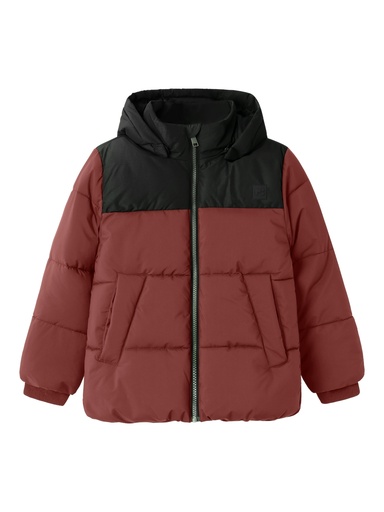 NAME IT KIDS - NKM MORNING PUFFER JACKET TB - Spiced Apple
