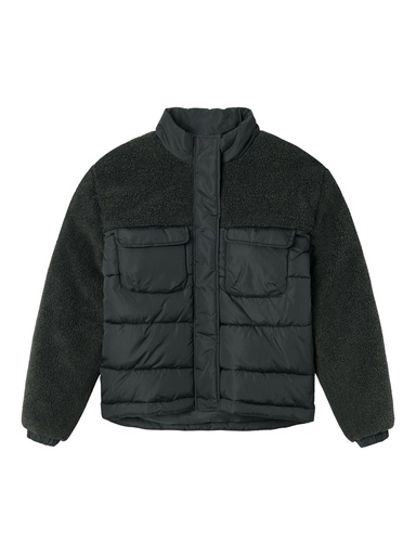 LMTD - NLM MADI SHERPA JACKET - Raven