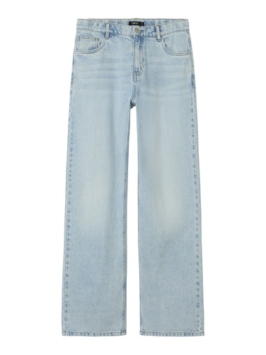 LMTD - NLM KIM DNM LOOSE PANT NOOS - Light Blue Denim