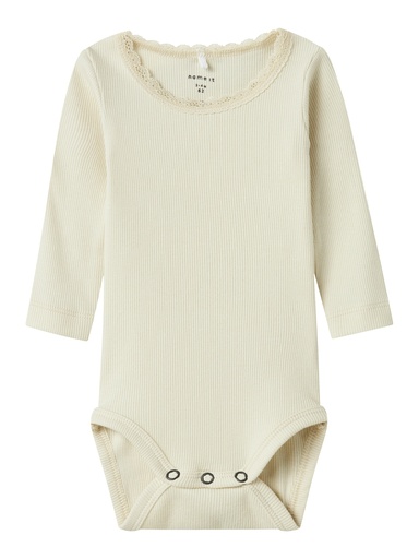 NAME IT BABY - NBF KAB LS BODY NOOS - Summer Sand