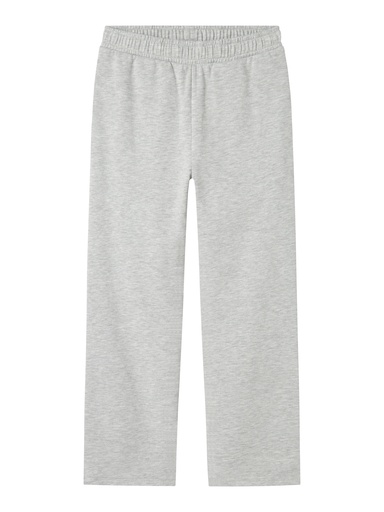 NAME IT KIDS - NKF MILLE STRAIGHT SWEAT PANT UNB NOOS - Light Grey Melange