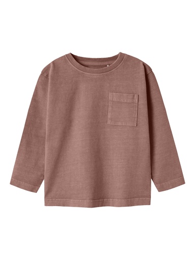 NAME IT MINI - NMM TALAU NREG LS TOP - Burlwood