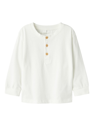 NAME IT MINI - NMM STEFFEN NREG LS TOP - Cloud Dancer