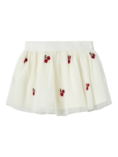 NAME IT BABY - NBF BUTILLE TULLE SKIRT - Cloud Dancer