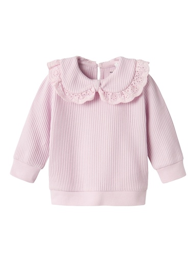 NAME IT BABY - NBF TURBIA LS SWEAT - Winsome Orchid