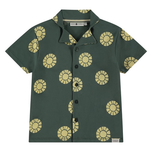 Stains & Stories - boys shirt short sleeve - bottle - SSA25207625-SSA-00064