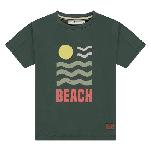 Stains & Stories - boys t-shirt short sleeve - bottle - SSA25207632-SSA-00064