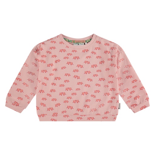Stains & Stories - girls sweatshirt - blush - SSA25208420-SSA-00063