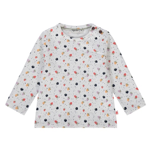 Babyface - baby girls t-shirt long sleeve - ivory - BBE25128602-BBE-00138