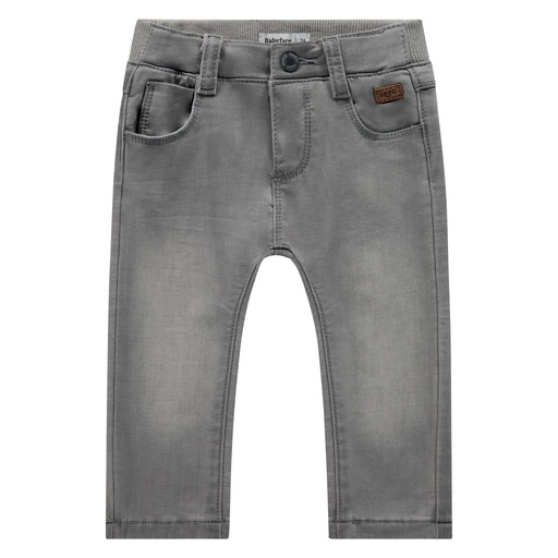Babyface - baby boys jogg denim pants - light grey denim - BBE25127209-BBE-00017