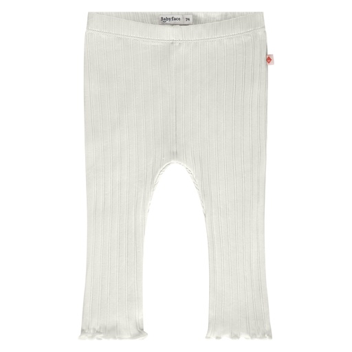 Babyface - baby girls rib legging - creme - BBE25228230-BBE-00146