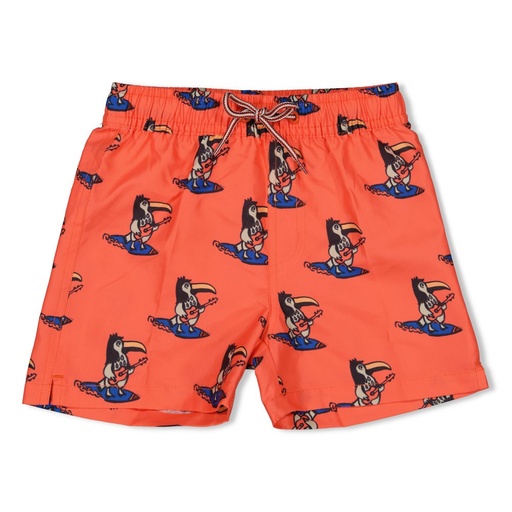 Sturdy - Zwemshort AOP - Happy Rio - Koraal - 73200016