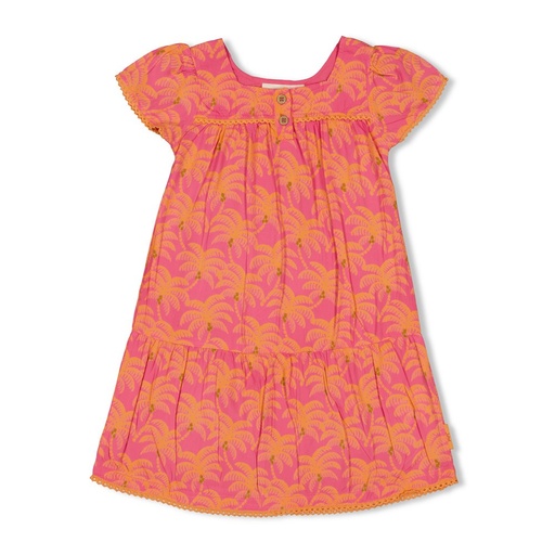 Jubel - Jurk AOP - Samba Shake - Roze - 91400402