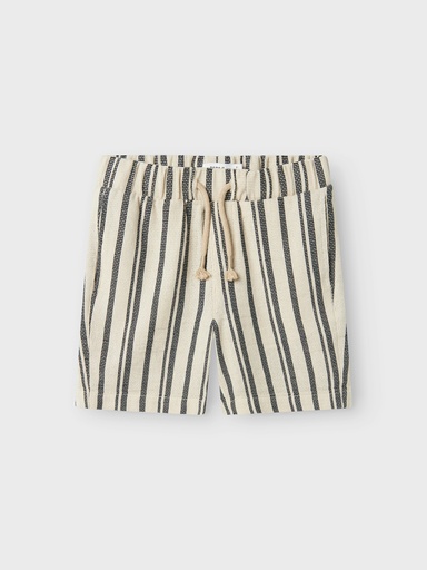 NAME IT KIDS - NKM FOKO NREG SHORTS - Peyote NAVY BLAZER