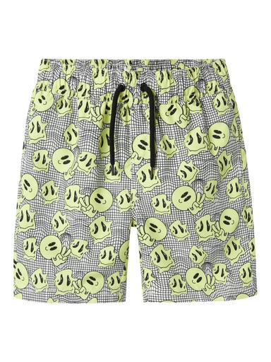 NAME IT KIDS - NKM ZATOONY SWIM SHORTS BOX - Cloud Dancer