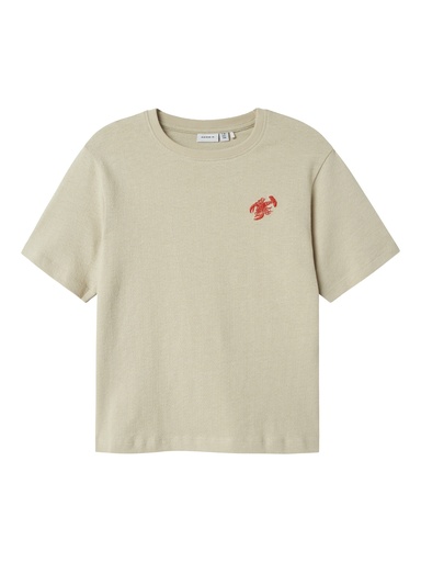 NAME IT KIDS - NKM FAMT SS NREG HEAVY TOP - Peyote