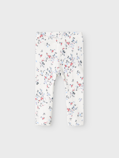 NAME IT BABY - NBF FILINE LEGGING - Cloud Dancer