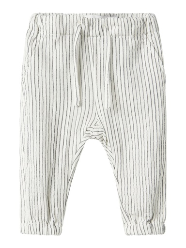 NAME IT BABY - NBM FEDANNE PANT - Navy Blazer CLOUD DANCER