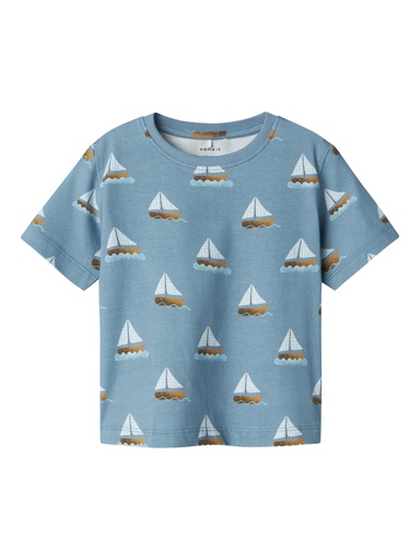 NAME IT MINI - NMM FILLE SS TOP BOX - Spring Lake