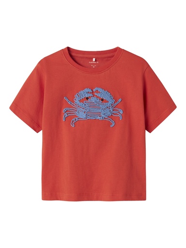 NAME IT MINI - NMM FRITZ NREG SS TOP - Paprika