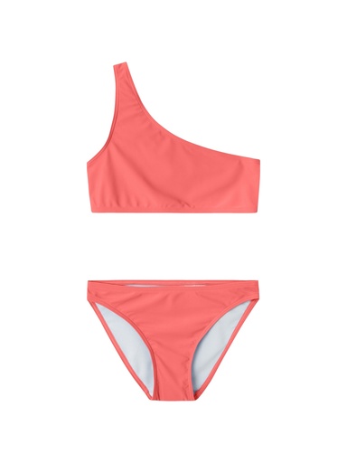 LMTD - NLF ZILSE ONE SHOULDER BIKINI - Georgia Peach