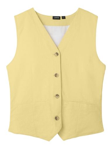 LMTD - NLF HYNTHE SL WAISTCOAT - Mellow Yellow