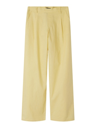 LMTD - NLF HYNTHE LW WIDE PANT - Mellow Yellow