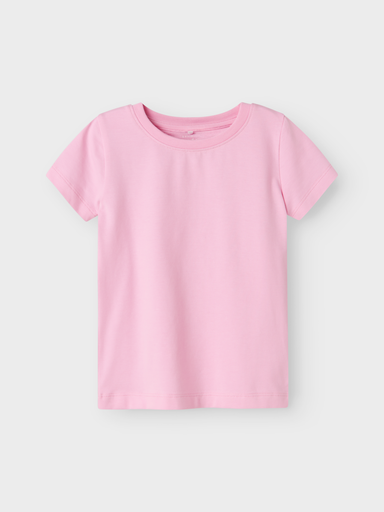 NAME IT MINI - NMF VIBBI SS TOP NOOS - Pink Frosting
