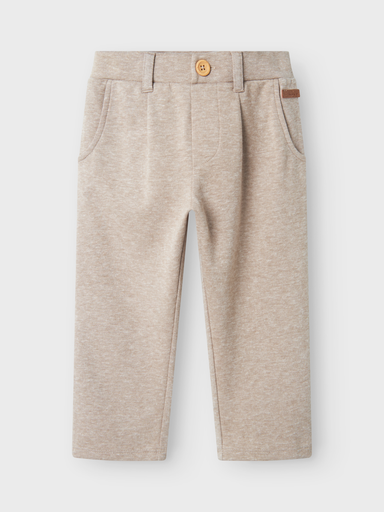 NAME IT MINI - NMM FOLLOW SWEAT PANT UNB - Pure Cashmere MELANGE