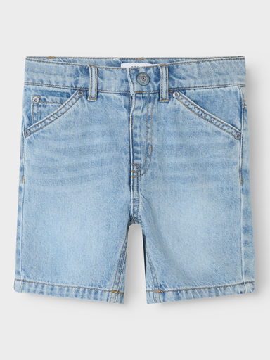 NAME IT MINI - NMM RYAN DNM BERMUDA 3890-QW F - Light Blue Denim