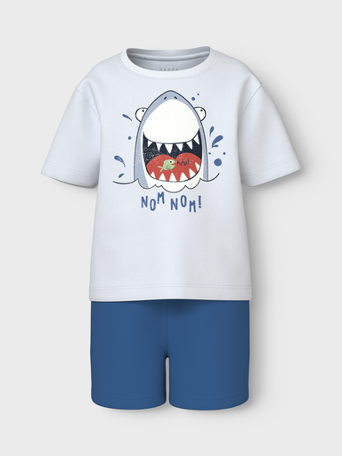 NAME IT MINI - NMM VIGOR SS NREG TOP SET - Bright White