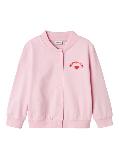 NAME IT MINI - NMF LEILA NREG SWEAT CARD BRU - Sweet Dreams