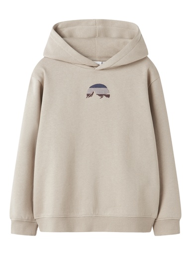 NAME IT KIDS - NKM OSIAN LS NREG SWEAT WH BRU BOX - Island Fossil