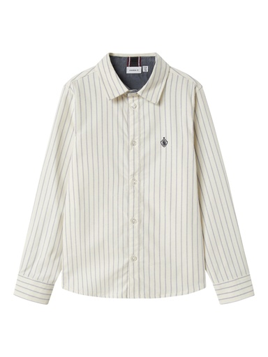 NAME IT KIDS - NKM NEWSA LS SHIRT NOOS - Jet Stream Navy Blazer