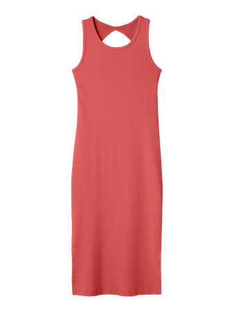 NAME IT KIDS - NKF JALGOS XSL MAXI TANK DRESS - Spiced Coral