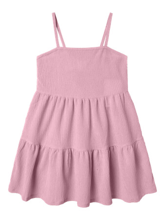 NAME IT KIDS - NKF JAKLO STRAP DRESS - Cameo Pink