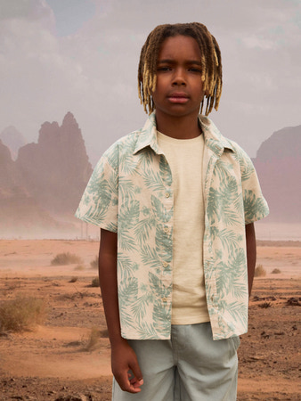 NAME IT KIDS - NKM HEJON SS NREG SHIRT - Peyote