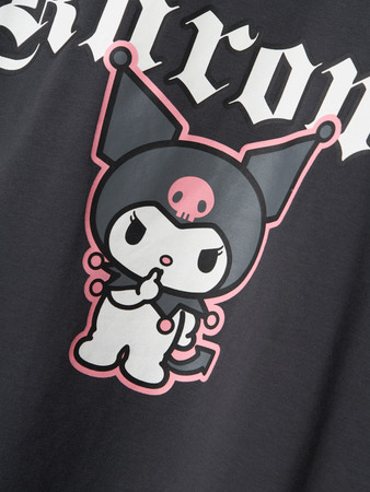 NAME IT KIDS - NKF NUNI KUROMI SS NREG TOP SKY - Asphalt