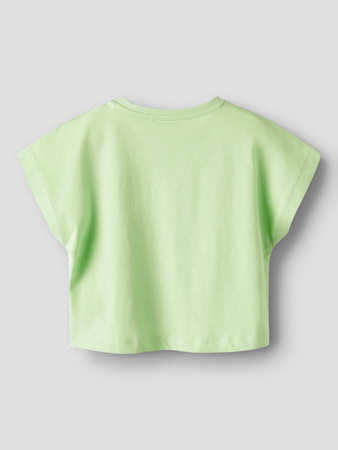 NAME IT KIDS - NKF VILMA CAPSL CROP TOP F1 NOOS - Arcadian Green Chill Out