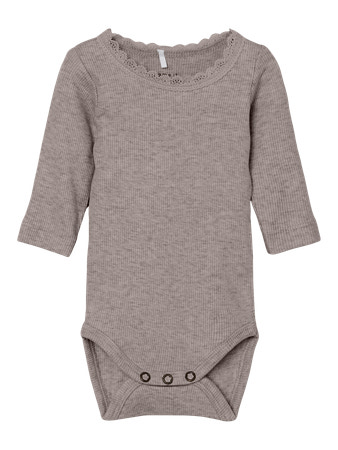 NAME IT BABY - NBF KAB LS BODY NOOS - Satellite MELANGE