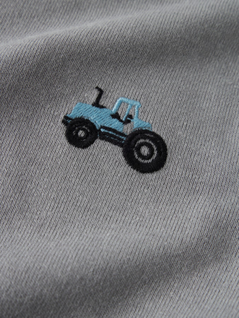 NAME IT MINI - NMM VALLEN LS NREG SWEAT UNB - Ultimate Grey Tractor