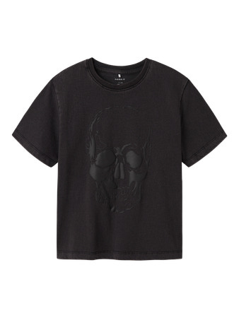 NAME IT KIDS - NKM LAYTON SS NREG TOP - Black