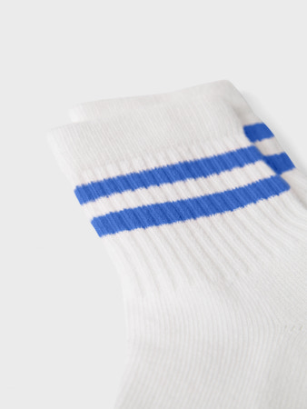 NAME IT MINI - NMF JALMA SOCK - Bright White Amparo Blue