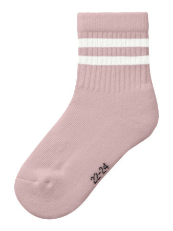 NAME IT MINI - NMF JALMA SOCK - Burnished Lilac Bright White