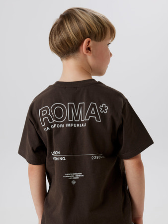 NAME IT KIDS - NKM FELIX SS NREG TOP - Chocolate Brown