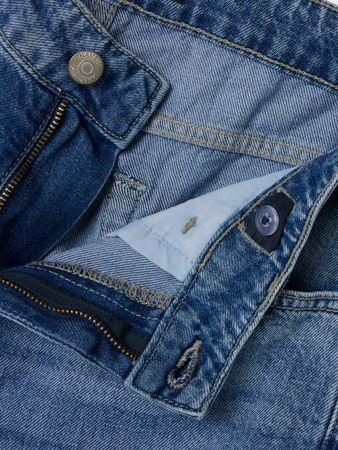 LMTD - NLM BEX DNM R STRAIGHT PANT NOOS - Medium Blue Denim