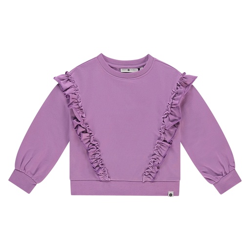 Stains & Stories - girls sweatshirt - purple - SSA25508470-SSA-00086