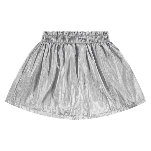 Stains & Stories - girls skirt - shiny silver - SSA25508870-SSA-00079