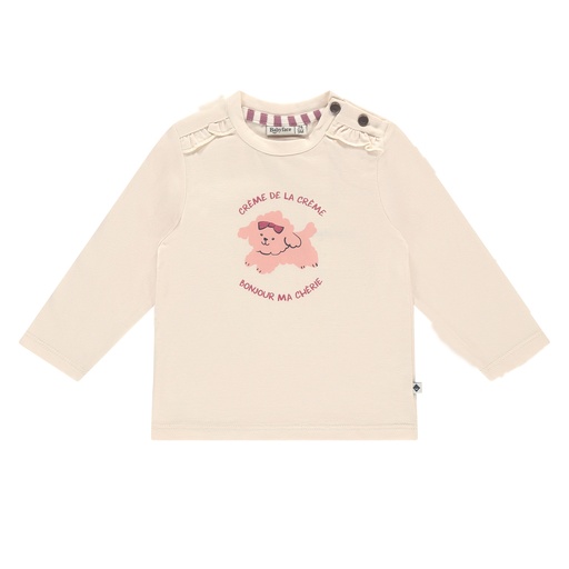 Babyface - baby girls t-shirt longsleeve - Shell - BBE25628642-1010