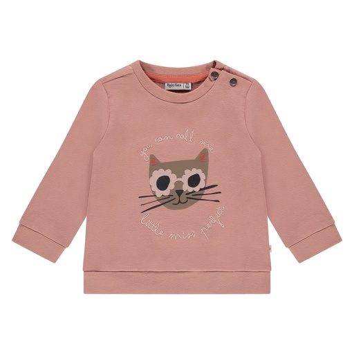 Babyface - baby girls sweatshirt - rouge - BBE25428404-BBE-00234